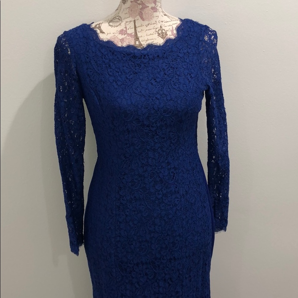 Adrianna Papell Lace Formal Gown